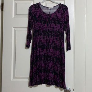 Hourglass Lilly 3/4 Sleeve Dress